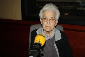 Delfina Tomás, 83 años. Pasó 7 en un campo de refugiados francés.
